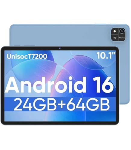 Amazon.com : Android 16 Tablet, 10.1 inch Android Tablets with